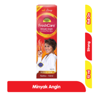 FreshCare Minyak Angin Aromaterapi Roll On Strong 10 ml