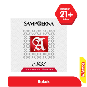 Sampoerna A Mild Merah Rokok 16 Batang