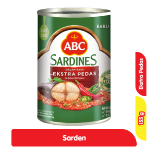 ABC Sarden Saus Ekstra Pedas 155 g