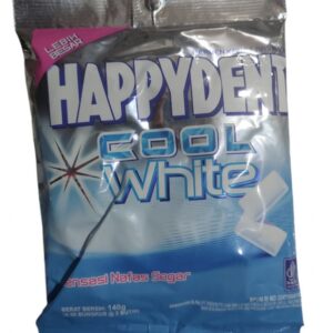 GULA-GULA ECERAN Happydent white 2PCS