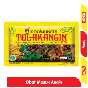 SidoMuncul Tolak Angin Obat Herbal Masuk Angin Cair Sachet 15 ml