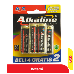 ABC Alkaline Baterai AA Millenium Power LR-06