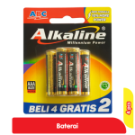 ABC Alkaline Baterai AAA Millenium Power LR-03
