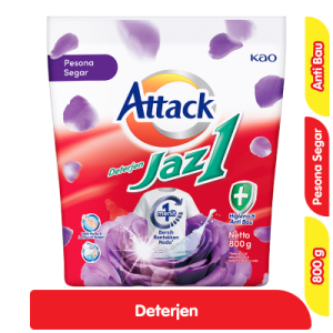 Attack Jaz1 Deterjen Bubuk Pesona Segar 800 g
