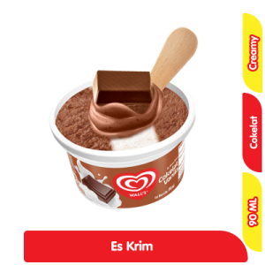Wall's Populaire Es Krim Cokelat Vanila 90 ml