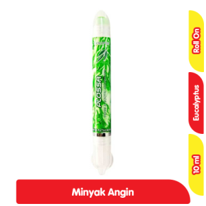 Plossa Minyak Angin Aromaterapi Inhaler Roll On Eucalyptus 10 ml