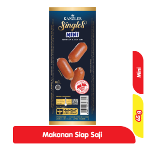 Kanzler Singles Sosis Sapi & Ayam Mini 65 g