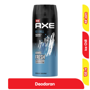 Axe Deodoran Pria Ice Chill Spray 135 ml