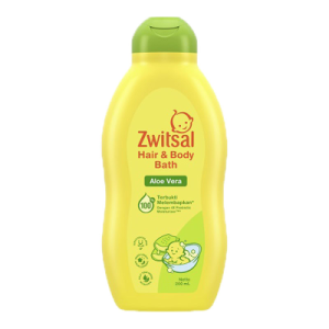 Zwitsal Sabun Mandi & Sampo Bayi Aloe Vera Botol 200 ml