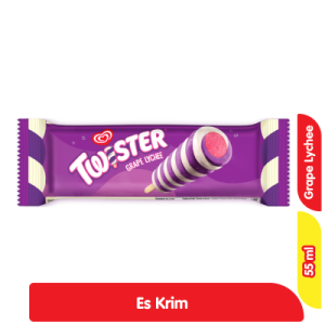 Wall's Twister Es Krim Leci Anggur 55 ml
