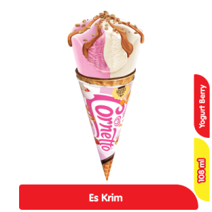 Wall's Cornetto Es Krim Yogurt Berry 108 ml